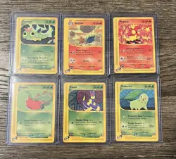 Pokemon TCG Expedition Base Set 2002 Mixed Lot - 6 Cards - Image 1