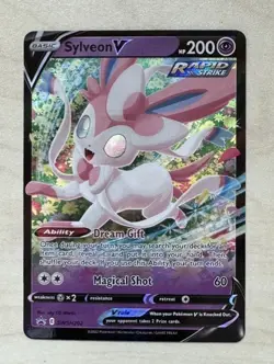 Pokemon TCG Sylveon V SWSH202 Black Star Promo NM - Image 1