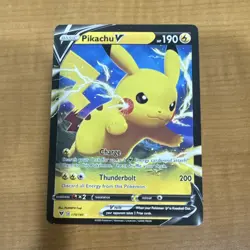 Pokemon TCG Pikachu EX XY84 XY Holo Promo English Basic Pokemon Card 130HP - Image 1