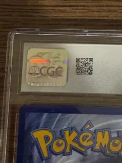 Pokemon TCG Shaymin Holo Card Illustration Rare, 185/182, Destined Rivals CGC 10 - Image 4