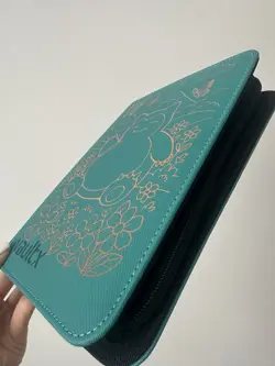 Pokemon Snorlax 4-Pocket Binder - VaultX Teal - Personalised - Image 2
