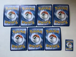 7 Pokemon Jumbo Card Lot Pikachu V Mimikyu EX SWSH SV Oversized PTCG - Image 2