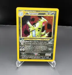 The Pokemon Company Tyranitar 12/75 Neo Discovery 1st Ed Holo Rare EN MP - Image 1