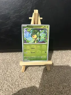 Pokemon Pansage Reverse Holo Black Bolt Master Ball 004/086 - Image 1