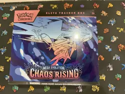 Pokemon Mega Evolutions Chaos Rising Elite Trainer Box Sealed - Image 1