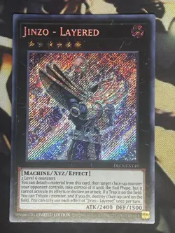 Yugioh: Jinzo - Layered - DLCS-EN149 - Secret Rare - Limited Edition - NM - Image 1