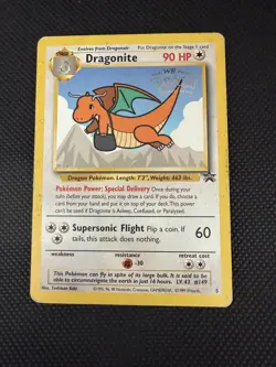 Pokemon TCG Dragonite #5 Black Star Promo WB the First Movie Stamped Card - Image 1