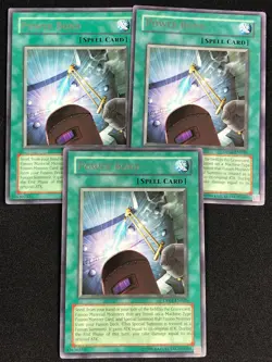 YUGIOH POWER BOND DP04-EN020 RARE X3 (NM) - Image 1