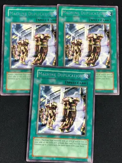YUGIOH MACHINE DUPLICATION RDS-EN041 RARE X3 (MP) - Image 1