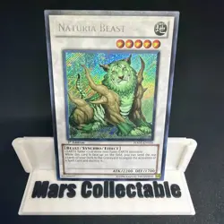 Yugioh Naturia Beast HA02-EN026 Secret Rare NM - Image 1