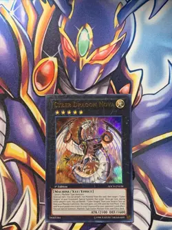 Cyber Dragon Nova - SDCR-EN038 - Lightly Played LP - Ultra Rare - 1st Edition - Image 1