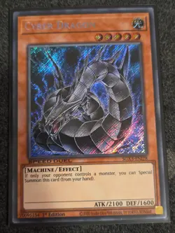 Yu-Gi-Oh! "Cyber Dragon" SGX3-ENI28 | Secret Rare | 1st Edition | NM - Image 1
