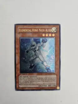 🔥 YUGIOH Elemental Hero Neos Alius TAEV-EN018 ULTIMATE RARE 1st Edition NM/VLP - Image 1