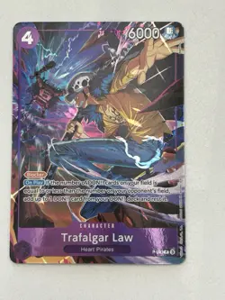 Trafalgar Law (Illustration Box Vol.6) P-093 One Piece Promotion Cards Foil - Image 1