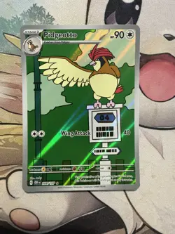 Pidgeotto 208/197 SV03: Obsidian Flames Pokemon Card NM - Image 1