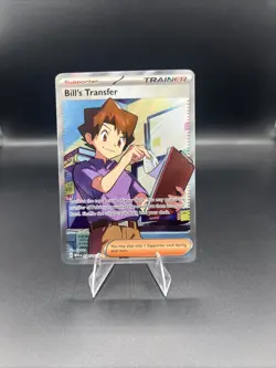 Pokemon TCG Bill's Transfer Full Art Ultra Rare Card 194/165 - Image 1