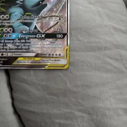 Celebi & Venusaur GX SM167 Sun & Moon Tag Team Black Star Promo Card Pokemon - Image 2