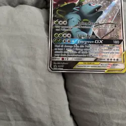 Celebi & Venusaur GX SM167 Sun & Moon Tag Team Black Star Promo Card Pokemon - Image 3