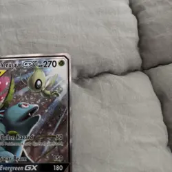 Celebi & Venusaur GX SM167 Sun & Moon Tag Team Black Star Promo Card Pokemon - Image 5