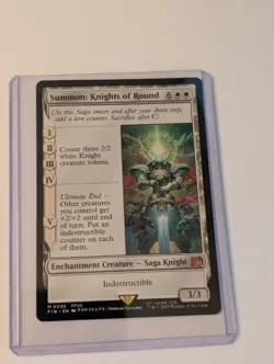 Final Fantasy Summon: Knights of Round Magic Card 0036 Indestructible - Image 1
