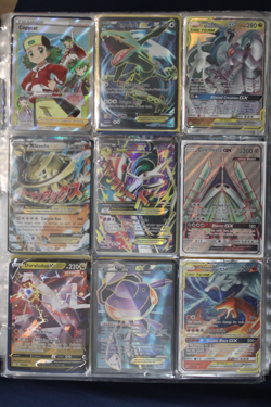 pokemon card lot binder 280+ cards GX, EX, V, Breaks, all generations up to 2022 - Image 1