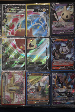 pokemon card lot binder 280+ cards GX, EX, V, Breaks, all generations up to 2022 - Image 2