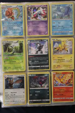 pokemon card lot binder 280+ cards GX, EX, V, Breaks, all generations up to 2022 - Image 3