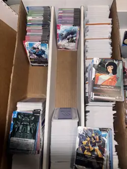 101 MIXED Gundam TCG Cards Bulk Lot - C/U/R/LR from GD01 - GD04 and ST01 -ST09 - Image 1