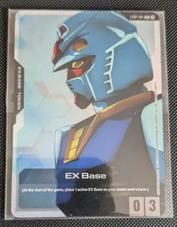 Gundam Card Game - EXBP-001 - EX BASE Beta Edition *SEALED* NM-MT - Image 1