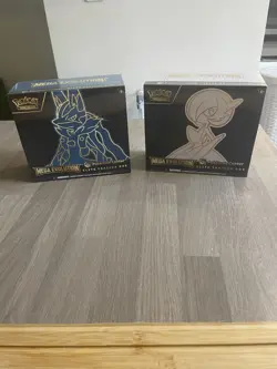 Pokemon Center ETB Mega Evolution Gardevoir & Lucario with Box New Sealed Set - Image 1