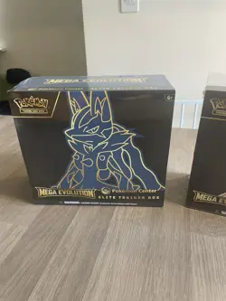 Pokemon Center ETB Mega Evolution Gardevoir & Lucario with Box New Sealed Set - Image 4