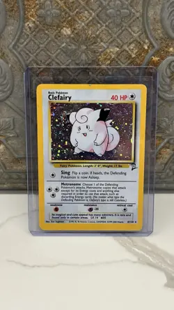 Pokemon Clefairy 006/130 – Base Set 2 – Holo Rare – HP - Image 1