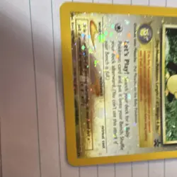 Pokemon TCG Pichu Neo Genesis 35 Holo Rare English 30 HP Ken Sugimori 2000 - Image 2