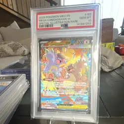 Mega Kangaskhan ex 182/132 Me01 Mega Evolution SIR Holo (English) PSA 10 - Image 1