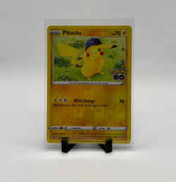 Pikachu 028/078 Pokemon GO Reverse Holo - Near Mint - Image 1