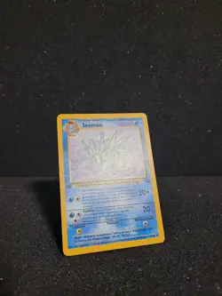Pokemon Karte Seemon - 1. Edition - 42/62 Fossil Set - Image 2