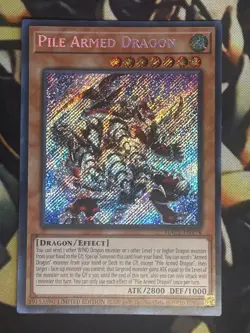 Yugioh: Pile Armed Dragon - HAC1-EN174 - Secret Rare - Limited Edition - NM - Image 1
