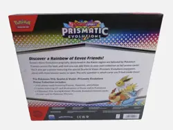 Pokemon TCG SV8.5 Prismatic Evolutions Poster Collection Box Factory Sealed - Image 2