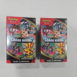 (LOT 2x) Pokemon TCG: Mega Evolution Chaos Rising Booster Bundle PRESALE - Image 1