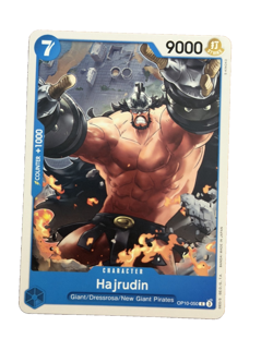 New: One Piece CCG Hajrudin OP10-050 Royal Blood Regular Common - Image 1
