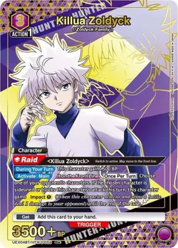 Near Mint - 1 x Union Arena Killua Zoldyck (059) (R*) - UEX04BT/HTR-2-059 - Rare - Image 1