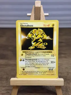 Electabuzz 20/102 Base Set (Shadowless) Pokemon Card - Image 1