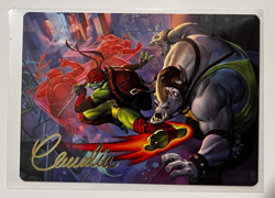 MTG - TMNT - Art Card 44/54 - Super Combo Gold Stamped - Image 1