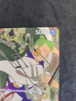 Roronoa Zoro 1st Anniversary Set OP01-025 One Piece Card - Image 4