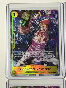 Donquixote Rosinante OP12-108 Illustration Box Vol. 6 Promo 4 Card Play Set Lot - Image 2