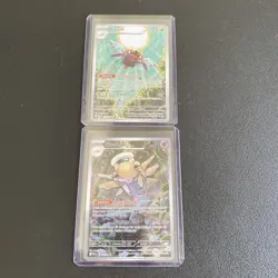 Sequential Set Ninjask 137/132 And Shedinja 144/132 SIR Mega Evolution Card Mint - Image 1