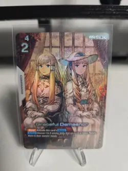 Gundam Card Game Graceful Demeanor GD04-117 R+ English - Image 1