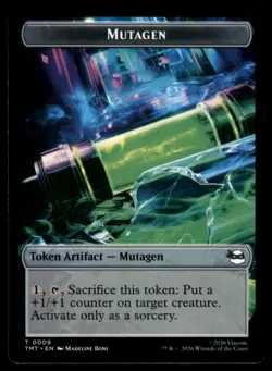 Mutagen // Food Double-Sided Token T Teenage Mutant Ninja Turtles 9 // 8 NM - Image 1