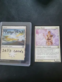 MTG Umbra Mystic EX/NM Rise of the Eldrazi - Image 3