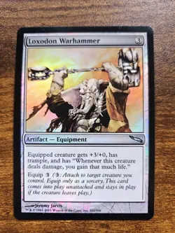 Loxodon Warhammer: Mirrodin (MRD): Foil: NEVER PLAYED - Image 1